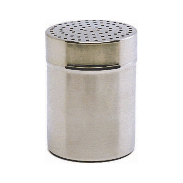S/St.Shaker With Large 4mm Hole (Plastic Cap) - SKU: 8003