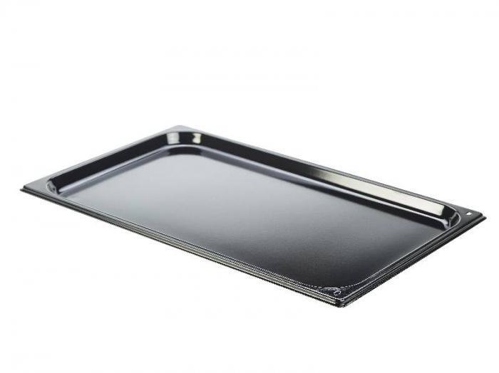 Enamel Baking Tray GN 1/1  530 x 325 x 20mm - SKU: BT-EN11