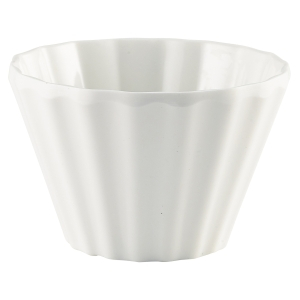 White Cupcake Ramekin 90ml/3oz - SKU: C280-02