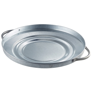 Galvanised Steel Bin Lid 24.5cm Dia - SKU: GBL25