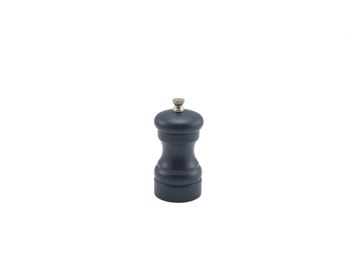 Blue Wooden Salt/Pepper Grinder 10cm - SKU: SPWD10BL