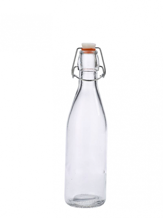 Genware Glass Swing Bottle 0.5L / 17.5oz - SKU: SWB500