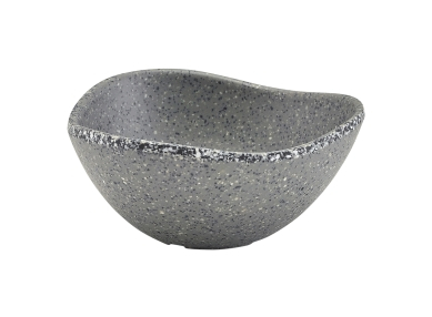 Grey Granite Melamine Triangular Ramekin 3.5oz - SKU: T280-04