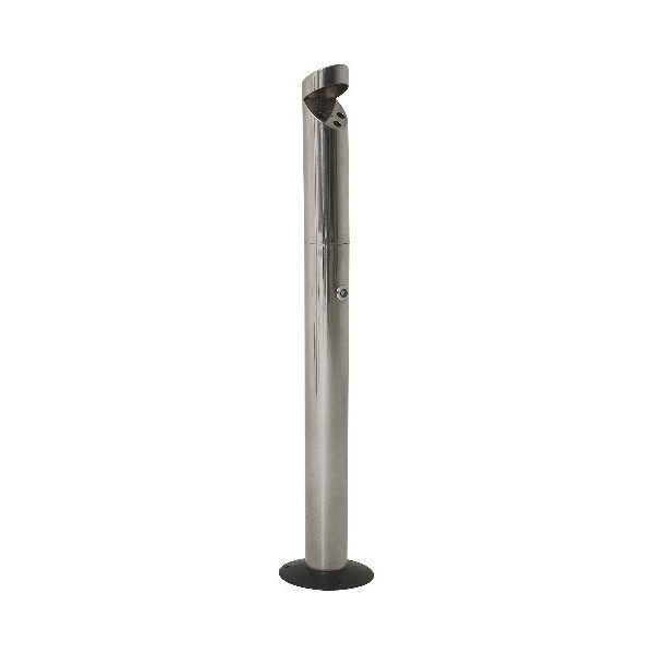 Genware Floor-Mounted St/St Smokers Pole 92cm - SKU: AT-POLE