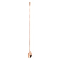 Teardrop Bar Spoon 35cm Copper - SKU: BS-T35C