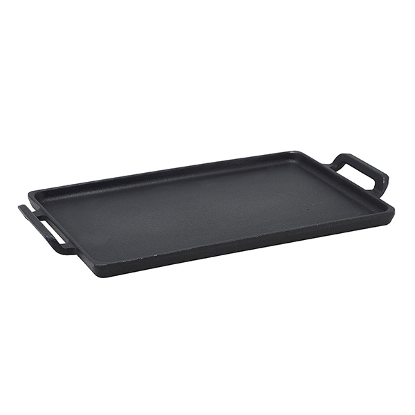 GenWare Cast Iron Rectangular Platter 25 x 15.5cm - SKU: C2515