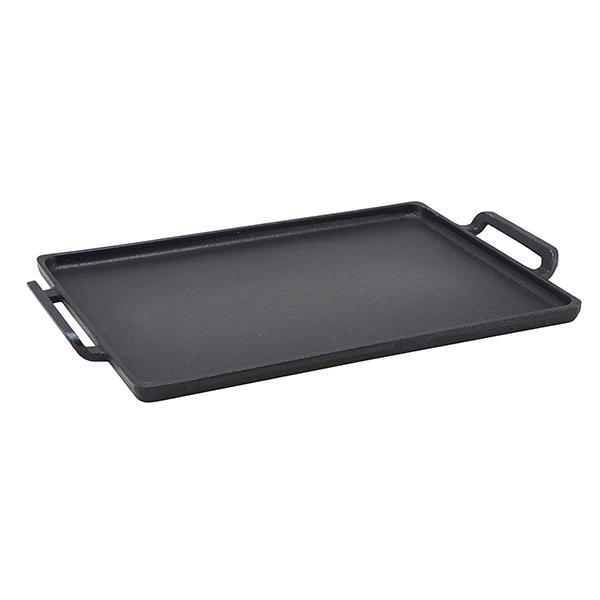 GenWare Cast Iron Rectangular Platter 28 x 20cm - SKU: C2820