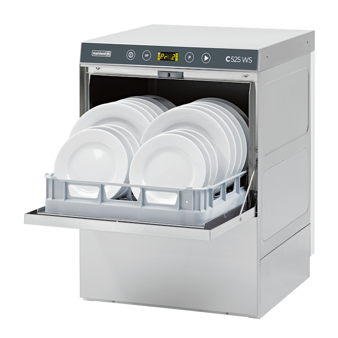 Maidaid Halycon C525WS C Range Dishwasher With Drain Pump & Internal Water Softener