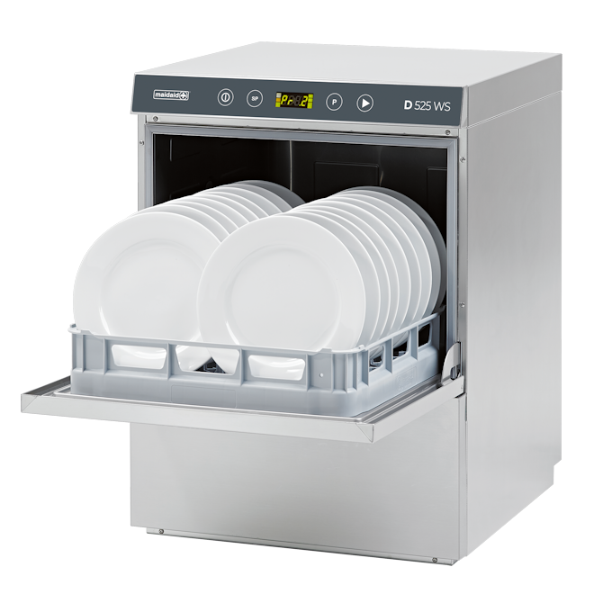 Maidaid Halcyon D525WS D Range Dishwasher With Drain Pump & Internal Water Softener