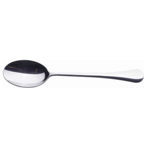 Genware Slim Dessert Spoon 18/0 (Dozen) - SKU: DS-SL