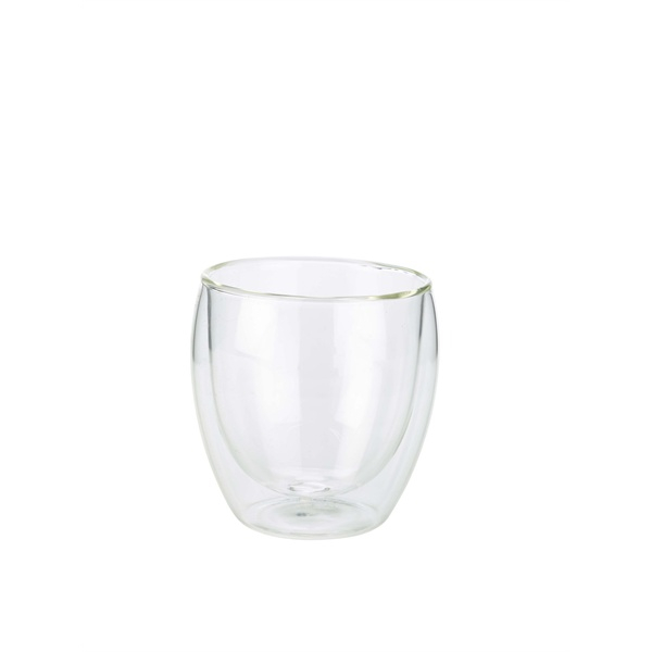Double Walled Coffee Glass 25cl / 8.75oz - SKU: DWG250