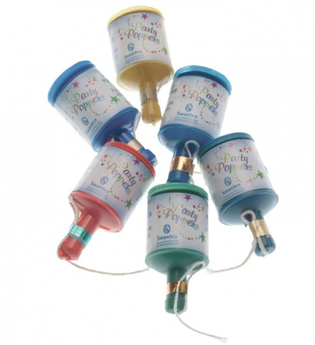 Party Poppers (Pack of 144) - SKU: GE913
