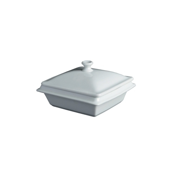 Royal Genware GASTRONORM DISH 1/6 100MM WHITE - SKU: GN4A-W