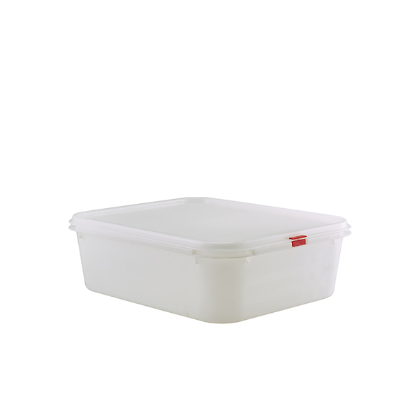 GenWare Polypropylene Container GN 1/2 100mm - SKU: GNPP12-100