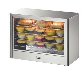Lincat Seal Counter-top Pie Cabinet with Illumination and Humidity Feature - Heated - W 710 mm - 0.8 kW  - SKU: LPW/LR