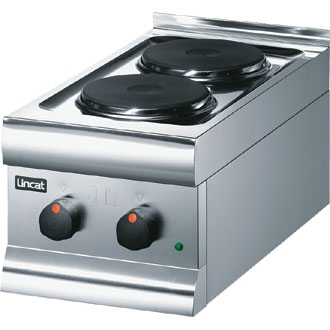 Lincat Silverlink 600 Electric Counter-top Boiling Top - 2 Plates - W 300 mm - 3.0 kW  - SKU: HT3