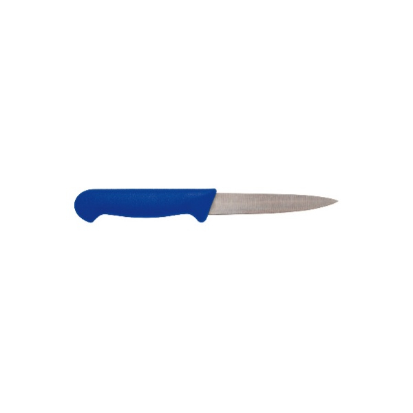 Genware 4" Vegetable Knife Blue - SKU: K-V4BL
