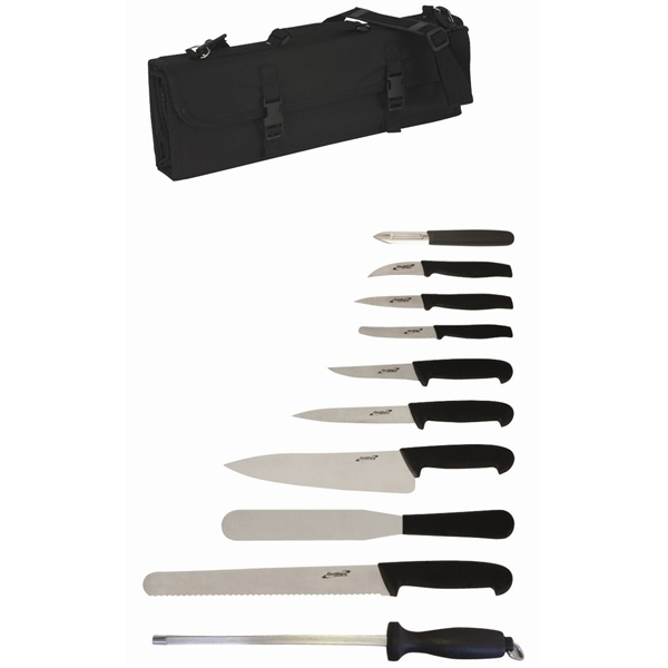 10 Piece Knife Set + Knife Case - SKU: KNIFESET10