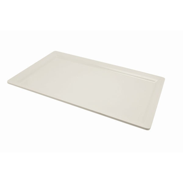 White Melamine Platter GN 1/1 Size 53 X 32cm - SKU: MEL11-WT