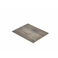 Wood Effect Melamine Platter GN 1/2 - SKU: MEL12-WD