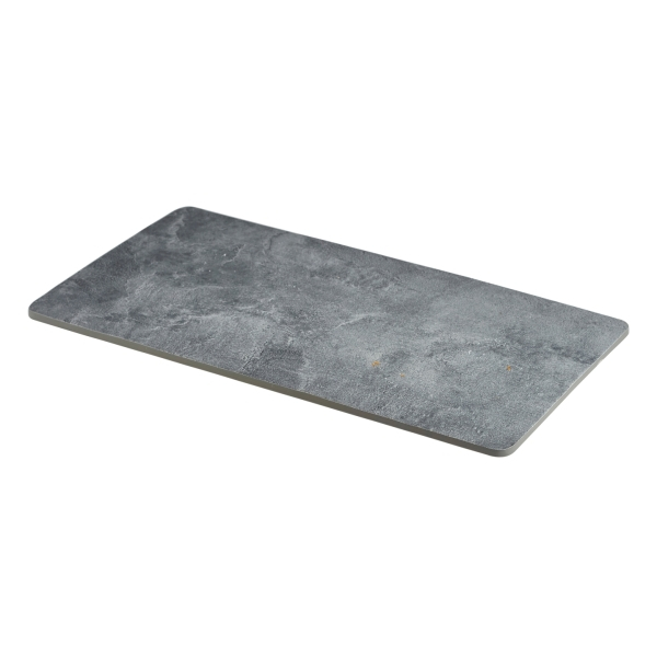 Concrete Effect Melamine Platter GN 1/3 - SKU: MEL13-CN