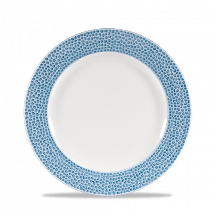 Isla Spinwash Ocean Blue  Plate 8 1/4" Box 12