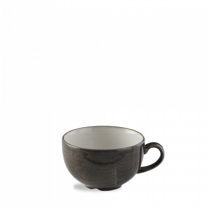 Stonecast Patina Iron Black  Cappuccino Cup 12Oz Box 12