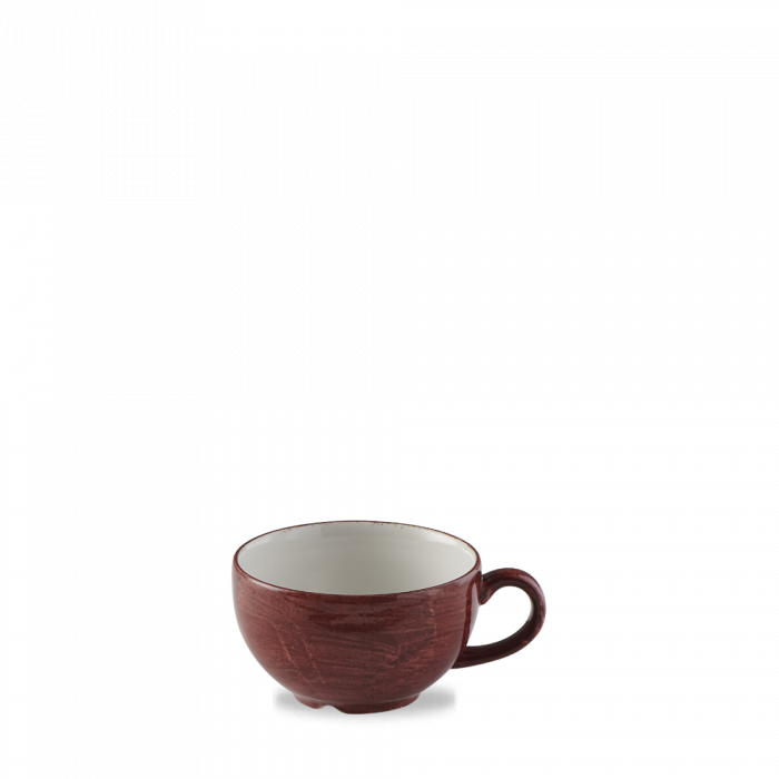 STONECAST PATINA RED RUST  CAPPUCCINO CUP 12OZ BOX 12