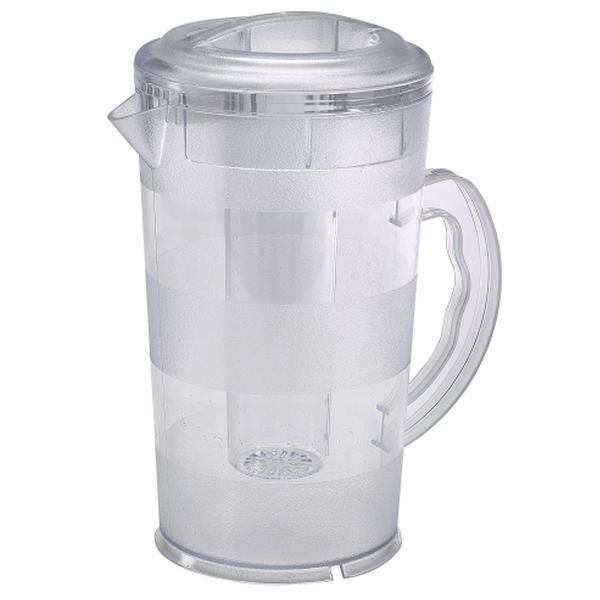 GenWare Polycarbonate Pitcher with Ice Chamber 2L/70.4oz - SKU: PCPIT200C