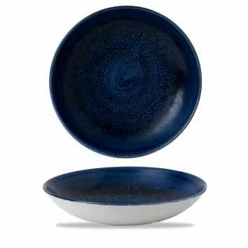 Stonecast Plume Ultramarine Evolve Coupe Bowl 9.75" Box 12