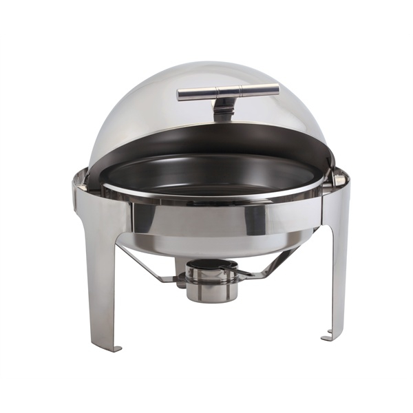 Round Deluxe Roll Top Chafer 6L - SKU: R901