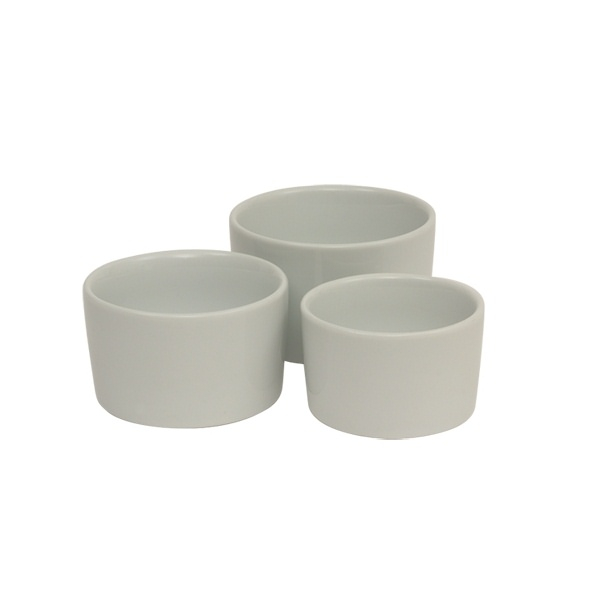 Genware Porcelain Stakcing Ramekin 6.5cm/2.5" - SKU: RAMCON6-W