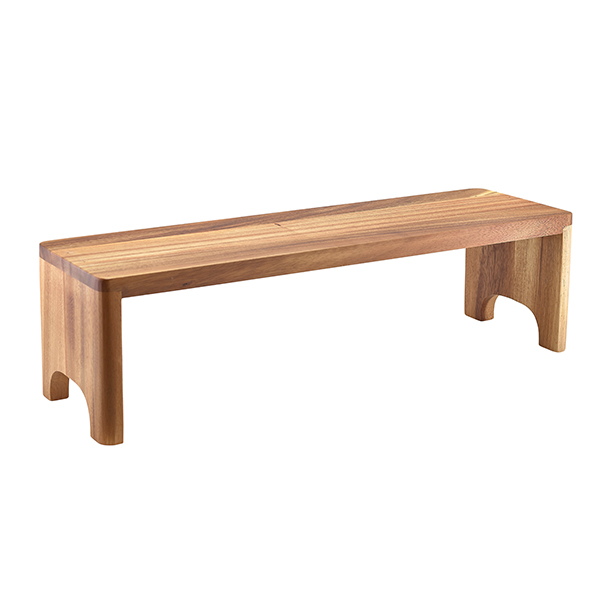 Acacia Wood GN Buffet Riser GN 2/4 15cm (H) - SKU: RSR-WGN24