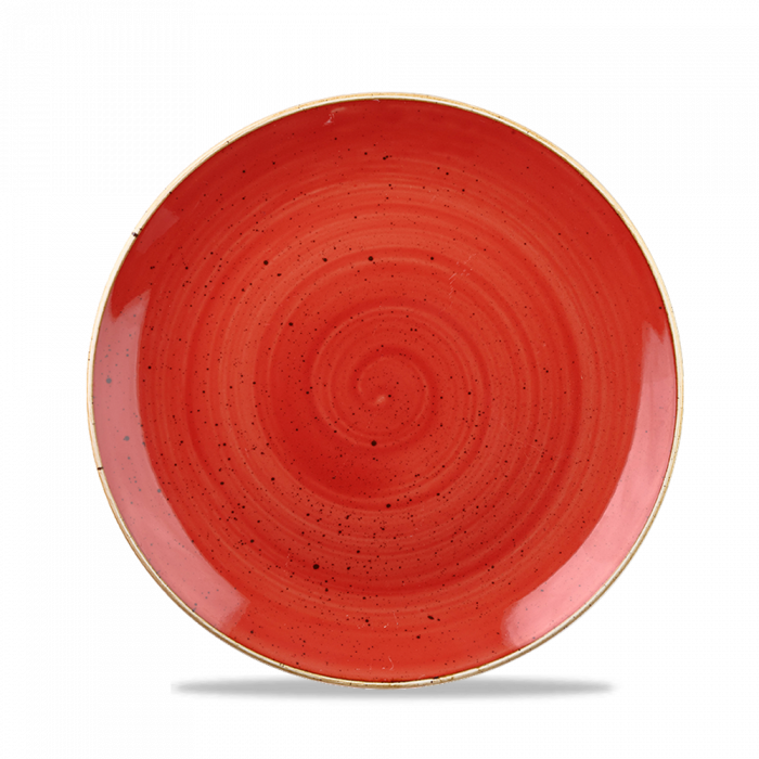 Stonecast Berry Red Evolve Coupe Bowl 9.75" Box 12