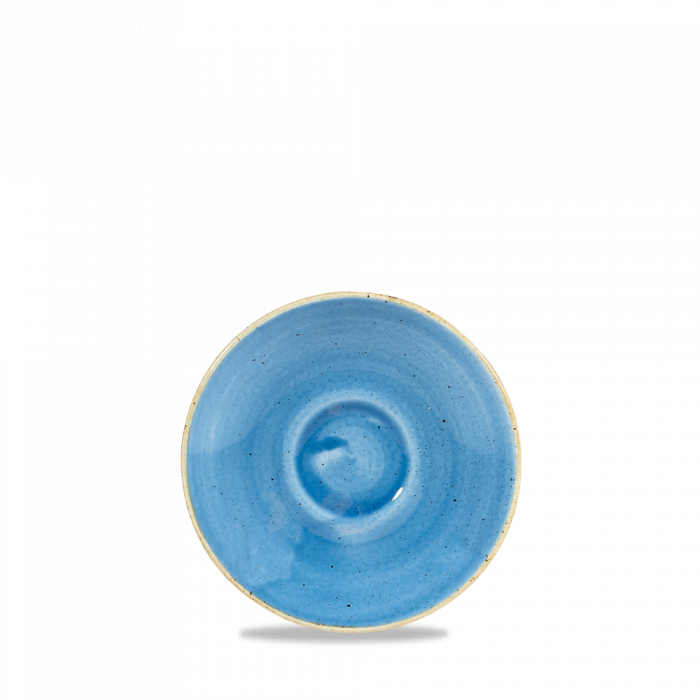 Stonecast Cornflower Blue  Espresso Saucer 4.5" Box 12