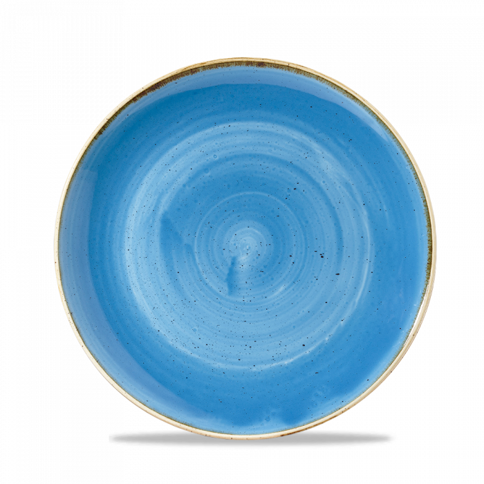 Stonecast Cornflower Blue  Coupe Bowl 9.75" Box 12