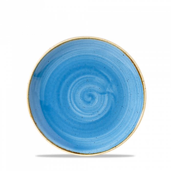 Stonecast Cornflower Blue  Coupe Plate 6.5" Box 12