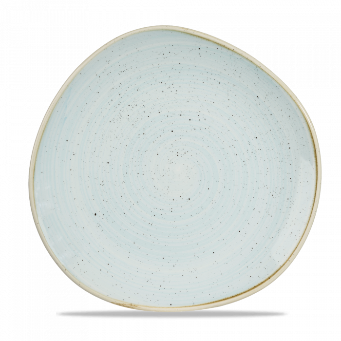 Stonecast Duck Egg Round Trace Plate 11 1/4" Box 12