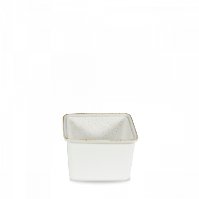 Stonecast Hints Barley White  Small Casserole Dish 7X6 1/2X4 1/2" Box 4