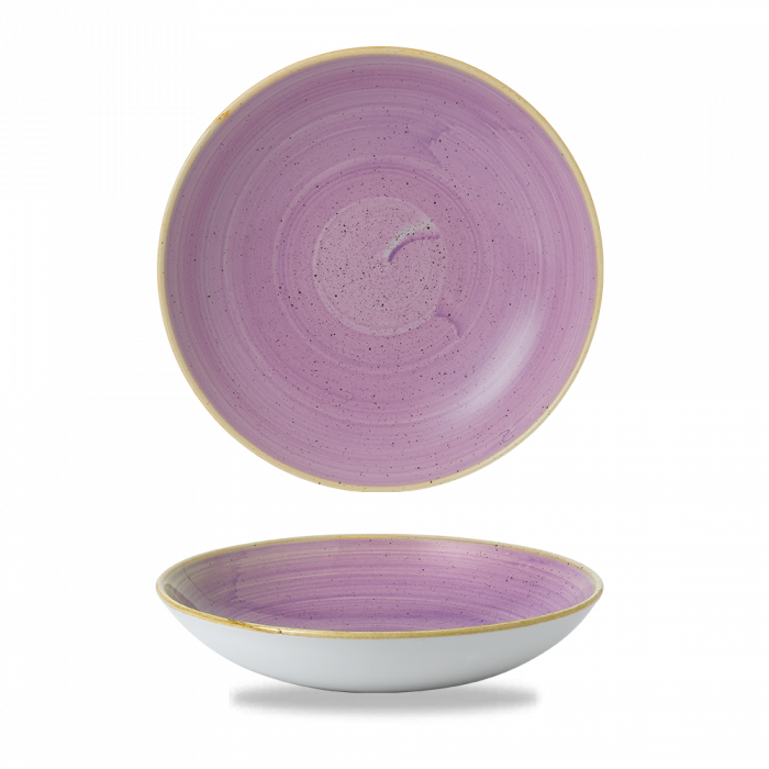 Stonecast Lavender Evolve Coupe Bowl 9.75" Box 12