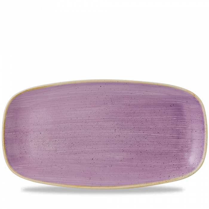 Stonecast Lavender  Chefs Oblong Plate 13 7/8X7 3/8" Box 6