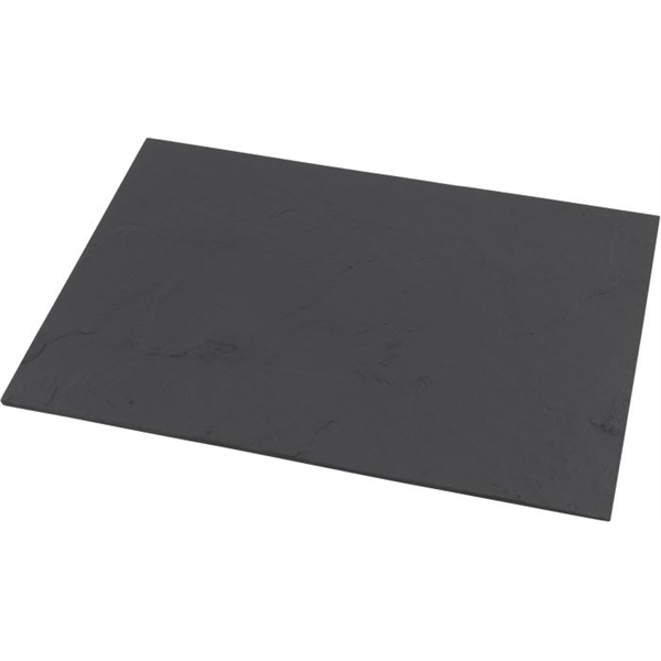 Genware Natural Edge Slate Platter 30 X 20cm - SKU: SLTN-3020