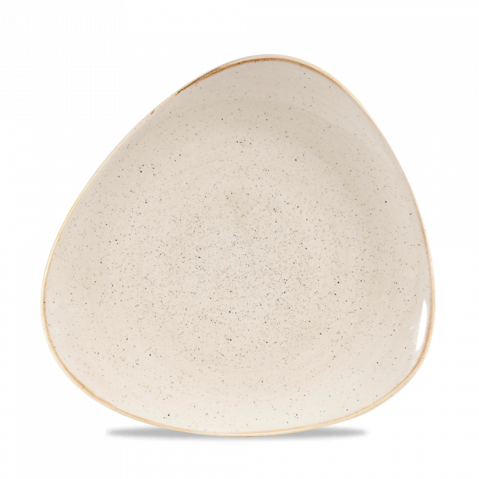 Stonecast Nutmeg Cream Lotus Plate 10" Box 12