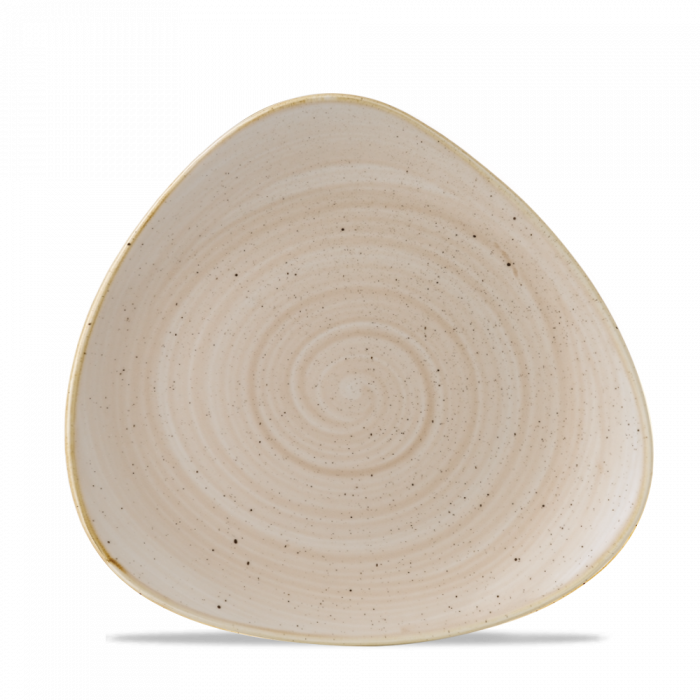 Stonecast Nutmeg Cream Lotus Plate 9" Box 12