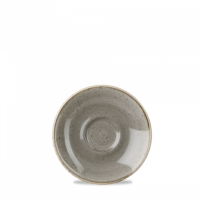 Stonecast Grey  Espresso Saucer 4.5" Box 12