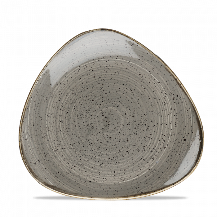 Stonecast Grey Lotus Plate 9" Box 12