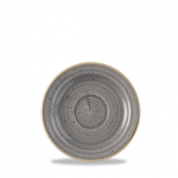 Stonecast Grey Profile Saucer 5 7/8" Box 12