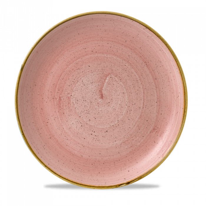 Stonecast Petal Pink Evolve Coupe Plate 11.25" Box 12