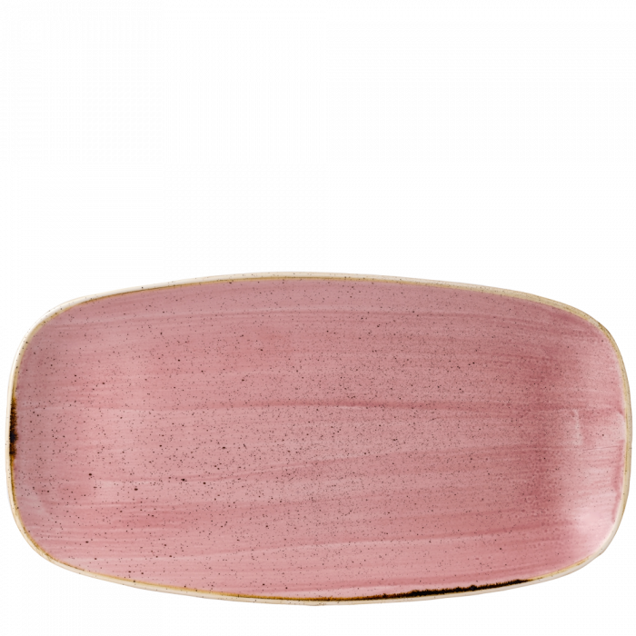 Stonecast Petal Pink  Chefs Oblong Plate 13 7/8X7 3/8" Box 6