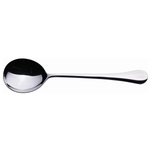 Genware Slim Soup Spoon 18/0 (Dozen) - SKU: SS-SL